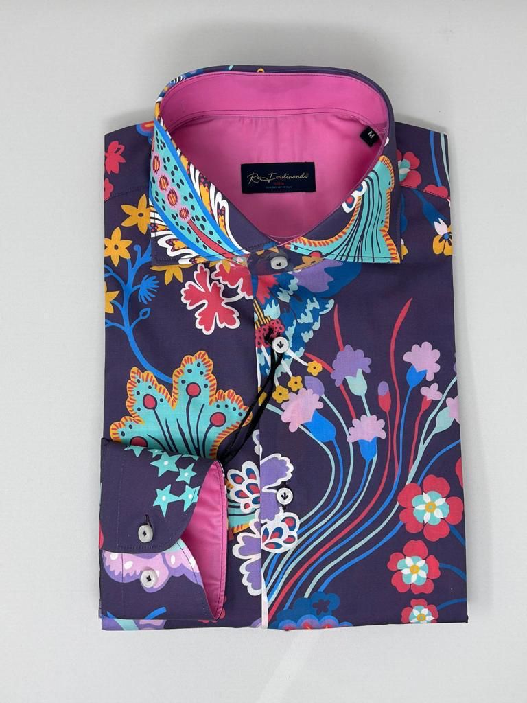 Chemise de luxe style italien